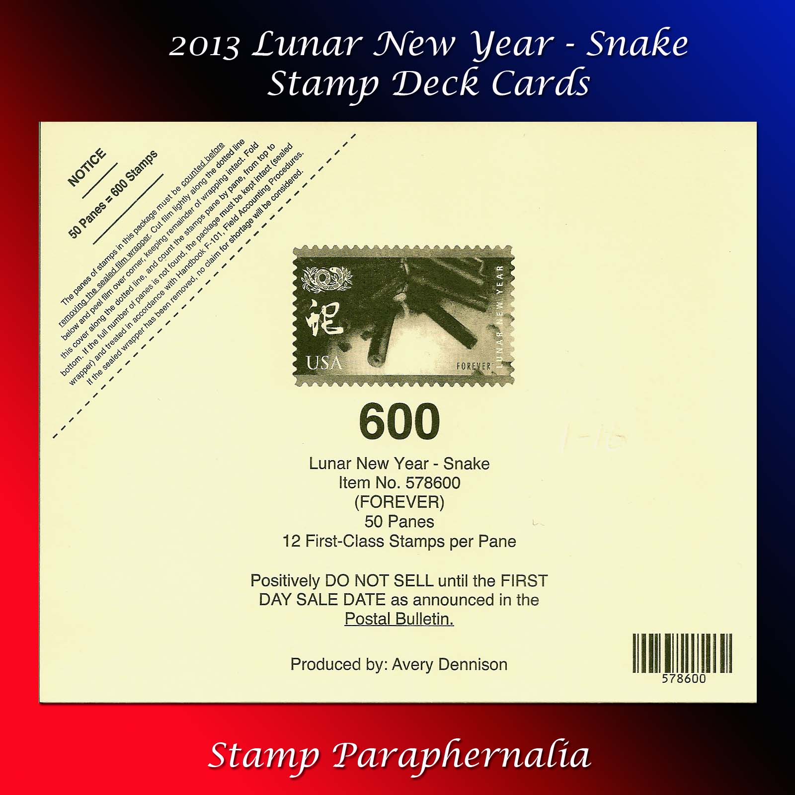 Lunar New Year 2013 Black Snake